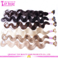 Fashion color good feedback human hair italian keratin hair extensions